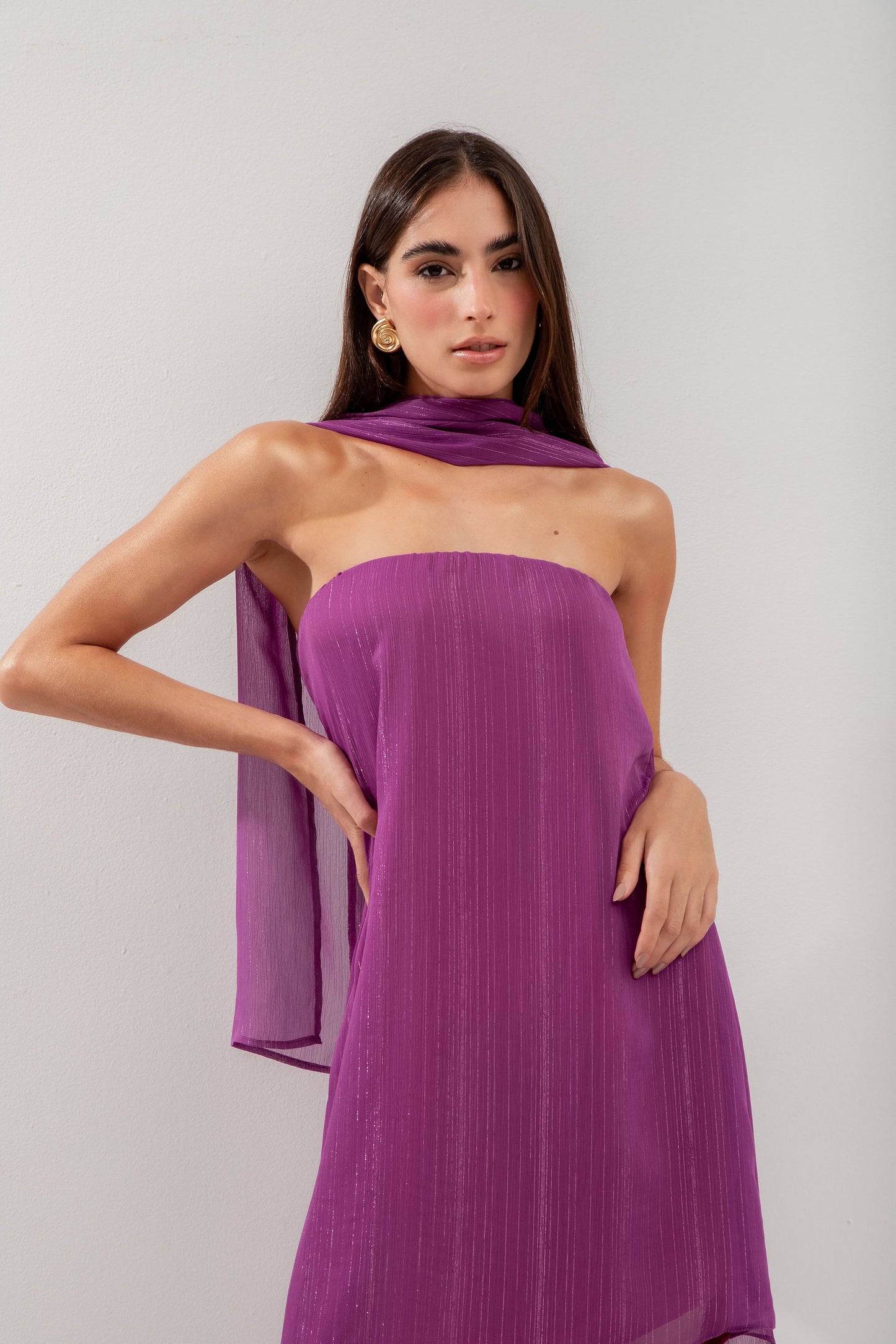 Vestido Sorrento Roxo
